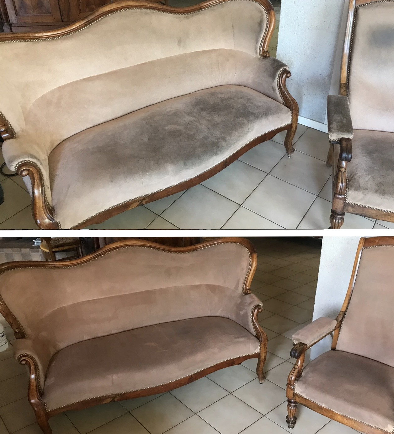 Nettoyage fauteuil Particulier