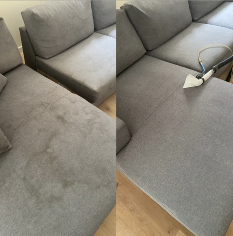 Nettoyage tâche canapé particulier