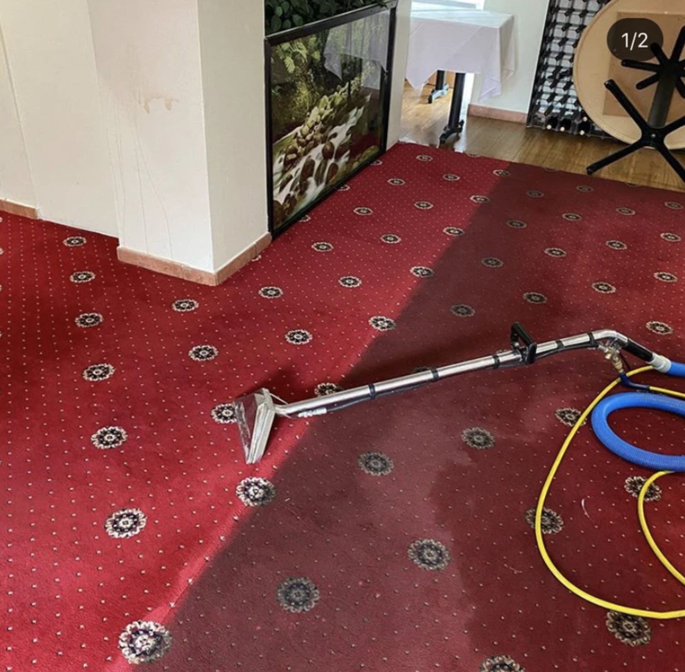 Nettoyage tapis partie commune